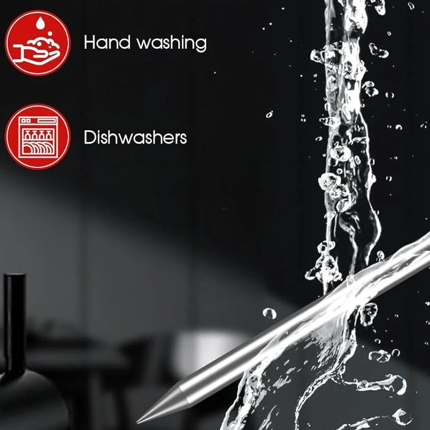 Wireless Smart Meat Thermometer,330Ft Bluetooth Range,100% Waterproof,Precision Cooking Grilling,Multi Sensors,For Bbq,Oven,Grill,Kitchen,Smoker, Rotisserie Turkey Beef/Ios & Android App